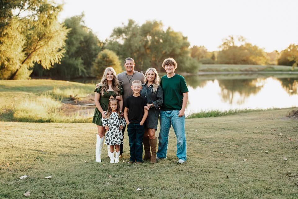 A beautiful golden hour photography session